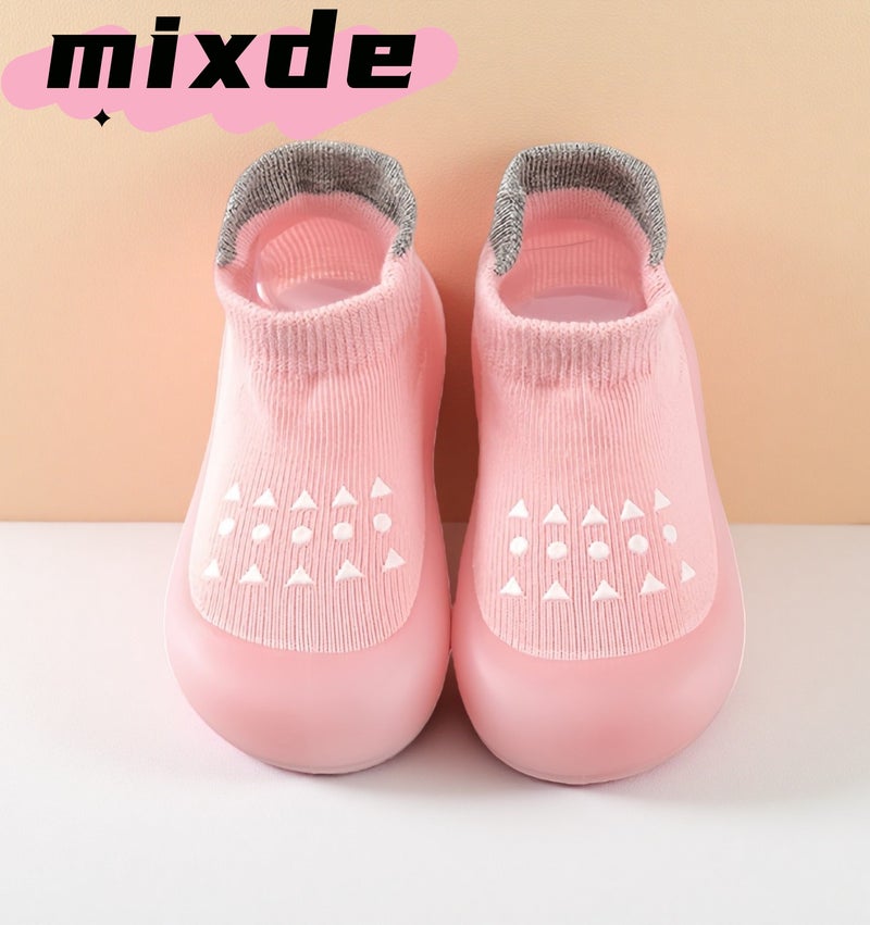 ميكسد طفل المطاط الوحيد غير الانزلاق المشي أحذية الجوارب,أحذية الطفل أحذية رياضية,هدايا للأطفال حديثي الولادة,أحذية جوارب الطفل,انزلاق حذاء أرضية داخلية,المشي مدربين أحذية للطفل - Image 1